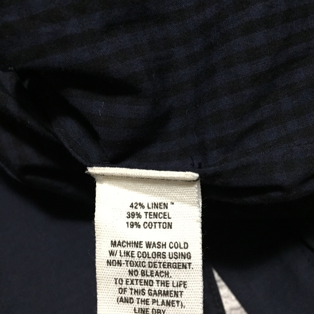 Alex Mill Women’s Blazer Jacket Coat Size XS Blue Linen Blend (READ DESC) - Picture 9 of 10